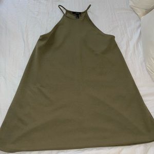 Green Mini Shift dress